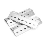 BBQ-Yummy Lot de 3 cache-brûleurs universels en acier inoxydable pour Enders San Diego 3 - 33,5 x 12 cm - Pour Enders San Diego Evo