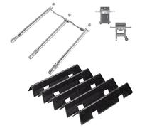 BBQration Barres aromatisantes 7636, brûleur de barbecue 69787 pour Weber Spirit I & II 300, pièces de grill pour Weber Spirit 2 pièces de gril, pour Weber Spirit E-310 E-320 S-310 S-320, acier