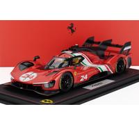 BBR 1/18 FERRARI 499P LAUNCH VERSION 2023 AVEC VITRINE MODÈLE STATIQUE DIECAST
