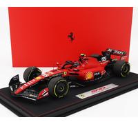BBR 1/18 FERRARI F1 SF23 SAINZ SPA GP 2023 VITRINE MODÈLE STATIQUE DIECAST