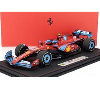 BBR 1/18 FERRARI F1 SF24 SAINZ MIAMI GP 2024 VITRINE MODÈLE STATIQUE DIECAST
