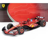 BBR 1/18 FERRARI F1 SF24 SAINZ MONACO GP 2024 MODÈLE STATIQUE DIECAST