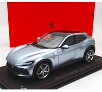 BBR 1/18 FERRARI PUR-SANG SUV 2022 AVEC VITRINE MODÈLE STATIQUE DIECAST