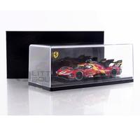 Ferrari Modèle de voiture 499P Team AF Corse n°50 3e place WEC 1000 Miles de Sebring 2023 1/43