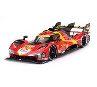 BBR Models BBRCS18003 - Ferrar. 499P Team AF Corse #50 3rd Place WEC 1000 Miles of Sebring 2023 - echelle 1/18 - modèle de Voiture