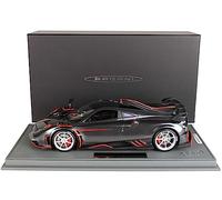 BBR Pagani Imola P18192C 2020 Gris foncé métallisé avec dessus noir carbone Édition limitée à 200 pièces dans le monde entier Modèle 1/18