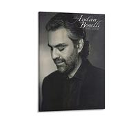 BBSYDH Affiches et impressions 30 * 50cm Senza Cornice Andrea Bocelli Canzoni Album Tela decorativa Wall Art Soggiorno Poster Camera da letto