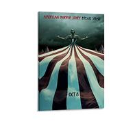 BBSYDH Impression Sur Toile 60 * 90cm Senza Cornice American Horror Story Freak Show Poster Decor Wall Art Living Posters Camera da letto Painting