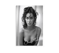 BBSYDH Impression Sur Toile 60 * 90cm Senza Cornice Christy Turlington Poster Canvas Wall Art Immagini per Camera da letto Wall Art Regali Decor