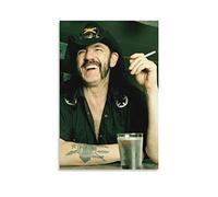 BBSYDH Impression sur toile Affiche 60 * 90cm Senza Cornice Lemmy Kilmister Poster Soggiorno Camera da letto Pittura Opera d'arte