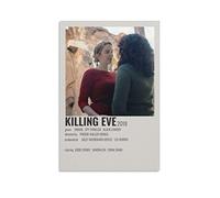 BBSYDH Peinture d'art de mur de toile 40 * 60cm Senza Cornice Killing Eve Poster Soggiorno Camera da letto Pittura Opera d'arte