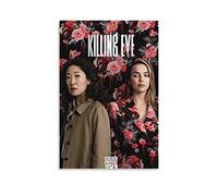 BBSYDH Peinture d'art de mur de toile 60 * 80cm Senza Cornice Killing Eve Poster e Wall Art Modern Family camera da letto Decor