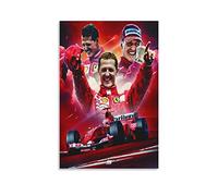 BBSYDH Peinture d'art de mur de toile 60 * 90cm Senza Cornice Michael Schumacher Poster Soggiorno Camera da letto Pittura Opera d'arte