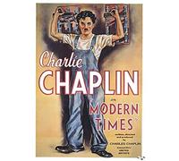 BBSYDH Peintures Sur Toile 30 * 50cm Senza Cornice affiche Charlie Chaplin In tempi moderni Stampa fotografica moderna famiglia Camera da letto Decor poster