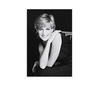 BBSYDH Peintures Sur Toile 40 * 60cm Senza Cornice La Principessa Lady Diana Smile Poster Poster Cool Artworks Home Decor Poster Idea Regalo