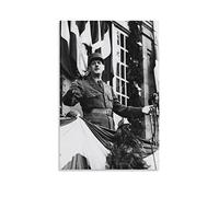 BBSYDH Toile Tableau 40 * 60cm Senza Cornice Charles De Gaulle Tela Wall Art Soggiorno Poster Camera da letto Decor Pittura