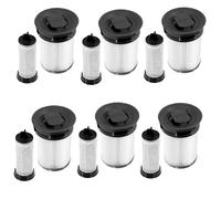 BBT BAMBOOST Lot de 6 filtres de rechange pour aspirateur Miele TriFlex HX1, HX1 Pro, HX2, HX2 Pro, HX1 et HX2 pour chat et chien