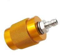 BBTISG Adaptateur de Remplissage de Valve de 300bar, Adaptateur de Charge pour Station de Remplissage PCP pour Paintball vers Adaptateur 5/8 Adaptateur de Charge (mâle)