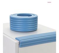 BBTISG Bande de protection de bord en silicone, 2 m de protection des coins pour meubles et tables de bébé, protection contre les chocs pour bébé (bleu)