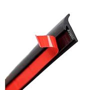 BBTISG Bande D'étanchéité en Caoutchouc de Type T 5m Joint en Caoutchouc pour Bordure de Pare Chocs de Voiture Lèvre Jupe Latérale Bande d'étanchéité Universelle Résistante aux Intempéries (5 * 7mm)