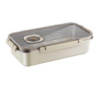 BBTISG Boîte de rangement alimentaire en acier inoxydable étanche - Récipient de rangement pour bacon - Récipient de rangement hermétique pour réfrigérateur - Conteneurs de stockage de viande