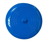 BBTISG Bouchon de Baignoire en Silicone Universel Extra Large de 15cm pour Cuisines, Salles de Bains et Buanderies (Bleu)