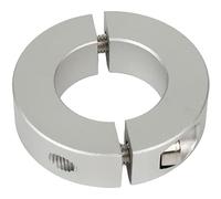 BBTISG Collier de Serrage de Diamètre Intérieur, 12 mm à 38 mm de Diamètre Intérieur Bague de Serrage à Double Fente Anneau de Serrage en Alliage D'aluminium (25mm)