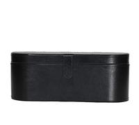 BBTISG Étui Rigide pour Sèche-Cheveux, 33,5 x 13,5 x 13 cm Boîte de Rangement de Voyage en Cuir Synthétique pour Sèche-Cheveux, Brosse à Air Chaud, Bigoudi (Noir)