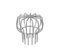 BBTISG Filet de Drainage de Toit en Acier Inoxydable Résistant Aux Intempéries Protection de Gouttière Protection Contre les Feuilles et les Débris (75mm)