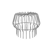 BBTISG Filet de Drainage de Toit en Acier Inoxydable Résistant Aux Intempéries Protection de Gouttière Protection Contre les Feuilles et les Débris (160mm)