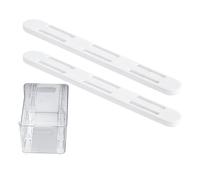 BBTISG Lot de 5 Paires de Glissières Coulissantes pour Armoire, 5/10 Paires de Glissières de Tiroir Silencieuses pour Cuisine, Salle de Bain