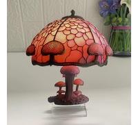 BBTISG Mini Statue de Champignon Miniature en Résine, Champignon Deco Kit Champignon Miniature Jardin Ornements pour Jardin, Cour, Jardin (B)