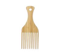 BBTISG Peigne en Bois Fait à la Main, Petit Peigne à Dents Larges en Bois Naturel pour Cheveux épais, Cheveux Mouillés et Bouclés
