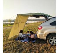 BBTISG Tente de Voiture, Pare Soleil LatéRal De Voiture Auvent de Hayon de Voiture Tente de Protection Solaire pour SUV, Camping-Car, Pêche, Plage (300 x 150 cm)