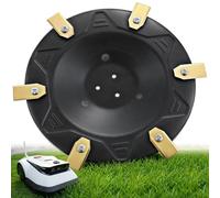 BBTO Disque de coupe (1 paquet) compatible avec les robots tondeuses ECOVACS Goat O500, O800, O1200, G1-800 et G1-2000. Comprend 6 lames et 6 vis. Accessoire pour robot tondeuse. Disque de coupe renfo