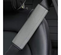 BBTUA 2 Lot de Coussinets Ceinture Sécurité Voiture pour Mercedes Benz C-Clase W206 Hybrid 2021-, Rembourrage Épaulettes Ceinture Sécurité Intérieur Voiture,Grey