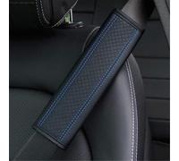 BBTUA 2 Lot de Coussinets Ceinture Sécurité Voiture pour Renault Rafale 2024, Rembourrage Épaulettes Ceinture Sécurité Intérieur Voiture,Blue Bla-CK