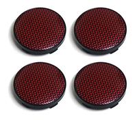 BBTUA 4 Pièces Cache Moyeux pour VW Golf 7 MK7 7.5 R GTD GTI GTE 2013-2019, Enjoliveurs Auto Bouchon de Jante Cache de Roue Centrale Accessoires de Voiture,A