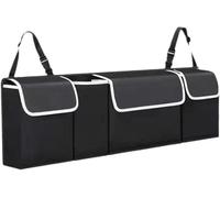 BBTUA Sac de Rangement de Coffre pour Land Rover Range Rover Sport II 2017-2022, Range-Coffre Imperméable et Extensible Organisateur Auto,B