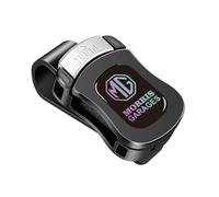 BBTUA Support de Lunettes de Soleil Voiture pour MG MG3 / MG4 EV / MG5 / MG6 / MG HS/MG, Support de Lunettes de Soleil Clip de Carte pour Pare-Soleil de Voiture,Black