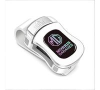 BBTUA Support de Lunettes de Soleil Voiture pour MG MG4 EV II 2025, Support de Lunettes de Soleil Clip de Carte pour Pare-Soleil de Voiture,White