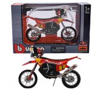 BBurago KTM RX450F TEAM RED BULL GASGAS RACING N 1 RALLY DAKAR 2023 SAM SUNDERLAND rouge jaune