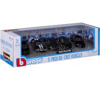 BBU 1:64 BBurago 5-pack NoirCollection 59150BK