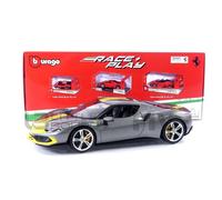 Bburago 1/18 16017s Ferrari 296 Gtb Assetto Fiorano 2022 Diecast Modelcar-Bburago