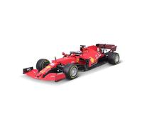 BBurago Modèle statique Ferrari F1 SF21 n°55 Sainz 2021 - Échelle 1:18
