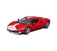 BBurago Voiture miniature Ferrari 296 GTB Assetto Fiorano 1:18 portes, capot et coffre ouvrants