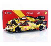 BBURAGO 1/18 - FERRARI 499P 3.0L TURBO V6 - 24H LE MANS 2024 16304-83Y