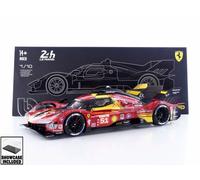 Bburago 1/18 - Ferrari 499p 3.0l Turbo V6 - 3rd 24h Le Mans 2024 16314/Bv-Bburago