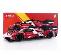 BBURAGO 1/18 - FERRARI 499P 3.0L TURBO V6 MODIFICATA - 2024 16302R
