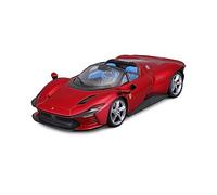Bburago 1/18 Ferrari Daytona SP3 Spider Open Version 2022 - Miniature Métal Rosso Magna - Voiture de Collection - Modèle Portable pour Adultes - 16913R
